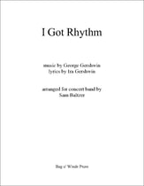 I Got Rhythm Concert Band sheet music cover